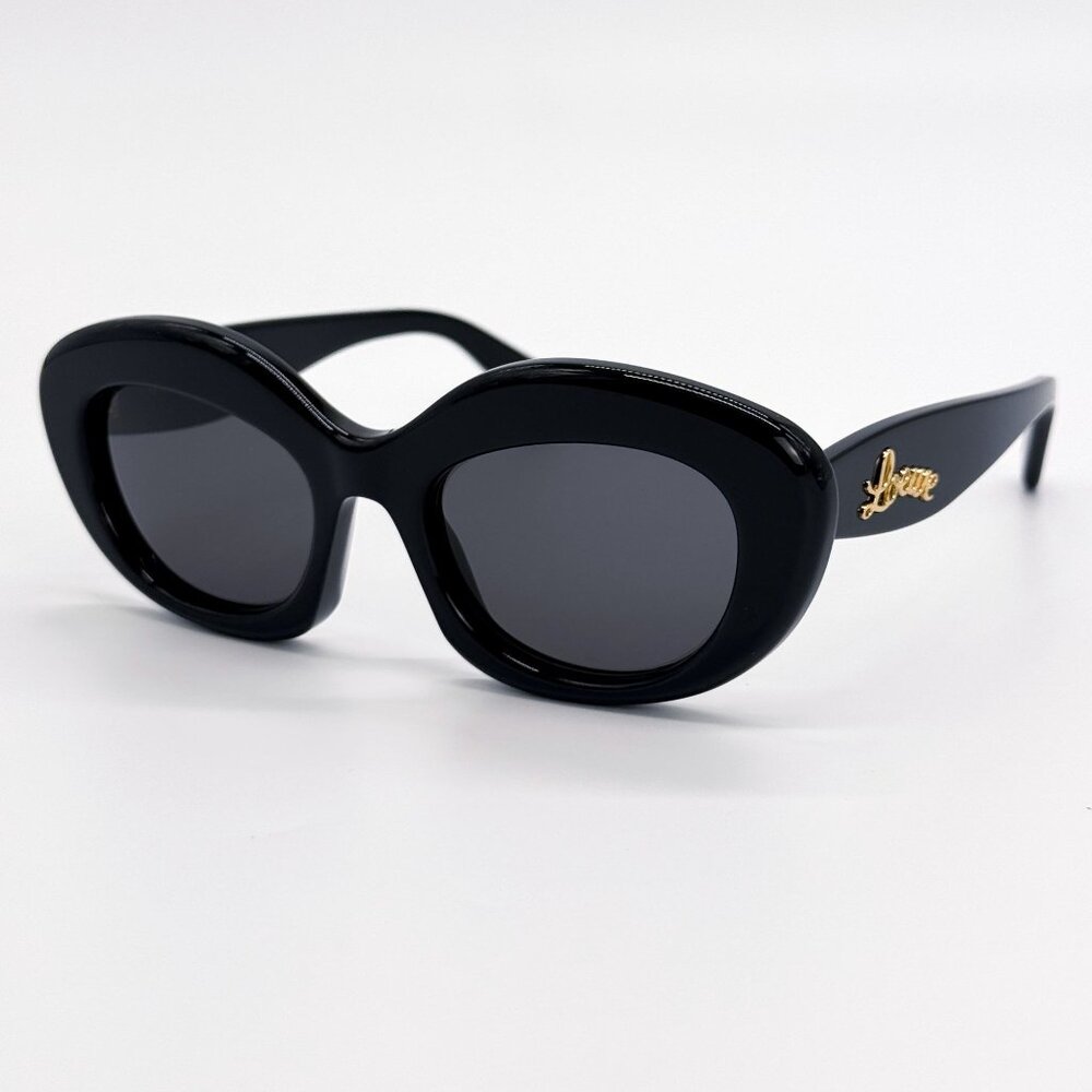 NEW LW40153I 01A, LOEWE BLACK WOMEN SUNGLASSES LOEWE - Picture 3 of 10